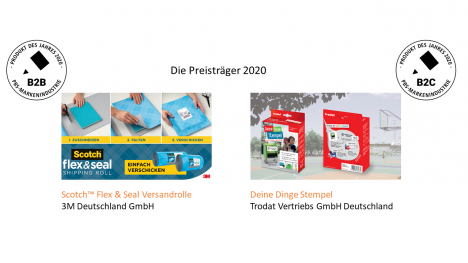 Papier-, Büro- und Schreibwaren-Industrie kürt Produkte des Jahres -